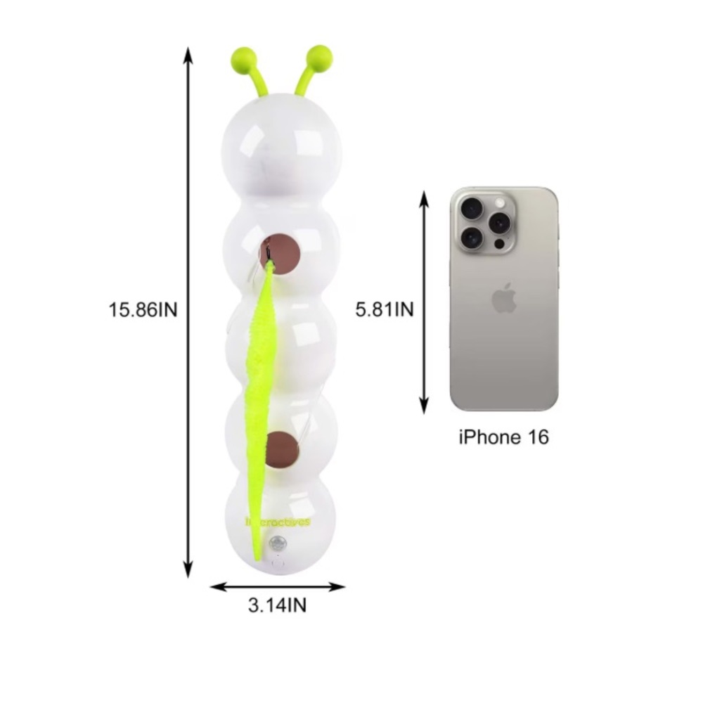 Wack A Worm Cat Toy - Picture 2 of 7
